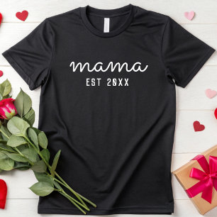 Gepersonaliseerde mama wordt binnenkort mama nieuw t-shirt