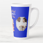 Gepersonaliseerde Mama & Zoetste Dochter Namen Fot Latte Mok (Rechts)