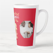 Gepersonaliseerde Mama & Zoetste Dochter Namen Fot Latte Mok (Rechts)