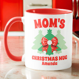 Gepersonaliseerde mama's kerst mok