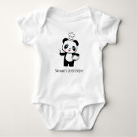 Gepersonaliseerde Mama's Little Helper Panda Beer 