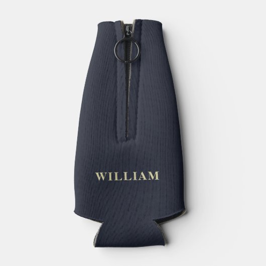 Gepersonaliseerde man Leaf Blower Legend Flesjeskoeler (Achterkant)