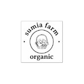 Gepersonaliseerde mand van eieren rustieke stempel (Afrduk)