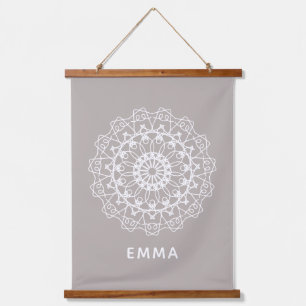 Gepersonaliseerde Mandala Dorm Room Wall Hangend Wandkleed