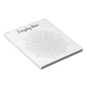 Gepersonaliseerde Mandala Spiritueel. Notitieblok (Schuin)