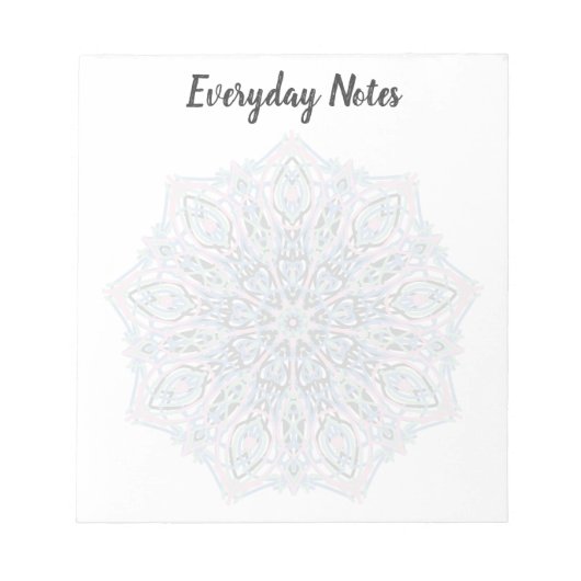 Gepersonaliseerde Mandala Spiritueel. Notitieblok (Voorkant)