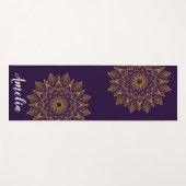gepersonaliseerde mandala yogamat (Voorkant (horizontaal))