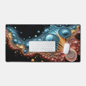 Gepersonaliseerde Mandelbrot Julia Set Desk Mat (Keyboard & Muis)
