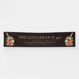 Gepersonaliseerde Mannen en Cigar Spandoek
