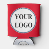 Gepersonaliseerde Mannen geschenken Manly Sjabloon Blikjeskoeler (Voorkant)