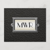 Gepersonaliseerde Mannen met drie letters Flyer (Voorkant)