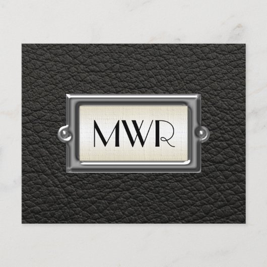 Gepersonaliseerde Mannen met drie letters Flyer (Voorkant)