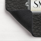 Gepersonaliseerde Mannen met drie letters Muismat (Hoek)