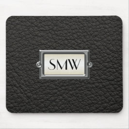 Gepersonaliseerde Mannen met drie letters Muismat