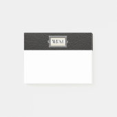 Gepersonaliseerde Mannen met drie letters Post-it® Notes (Voorkant)