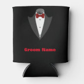 Gepersonaliseerde Mannen Shirt Blikjeskoeler (Voorkant)