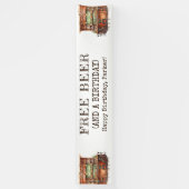 Gepersonaliseerde Mannen Spandoek (Verticaal)