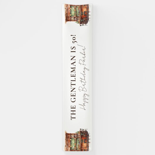 Gepersonaliseerde Mannen Spandoek (Verticaal)