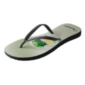 Gepersonaliseerde Mannen & Vrouwen Cruise Squad Teenslippers (Schuin)