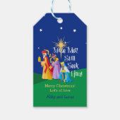 Gepersonaliseerde Mannen zoeken nog steeds naar zi Cadeaulabel (Voorkant)