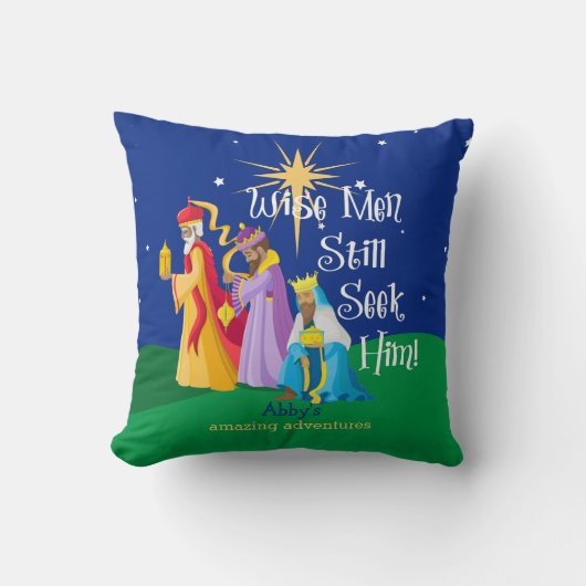 Gepersonaliseerde Mannen zoeken nog steeds naar zi Kussen (Voorkant)