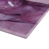 Gepersonaliseerde Marble Look Glas Snijplank (Hoek)