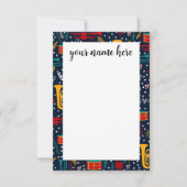 Gepersonaliseerde Marching Band-briefkaarten Bedankkaart (Voorkant)