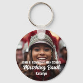 Gepersonaliseerde Marching Band Foto Dubbelzijdig Sleutelhanger (Voorkant)