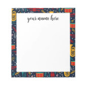 Gepersonaliseerde Marching Band Notitieblok (Voorkant)