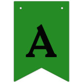 Gepersonaliseerde mardi gras banner (Eerste vlag)