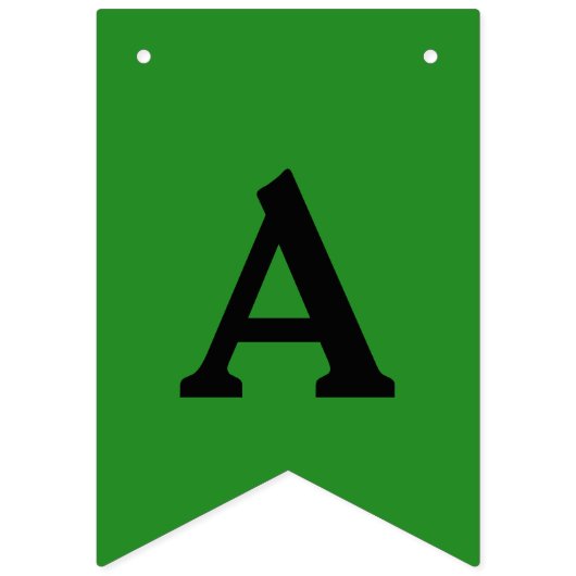 Gepersonaliseerde mardi gras banner (Eerste vlag)