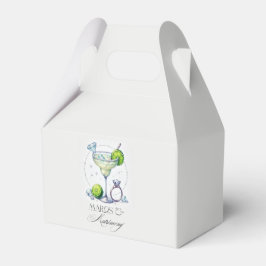 Gepersonaliseerde Margs en Huwelijk Vrijgezellenfe Bedankdoosjes