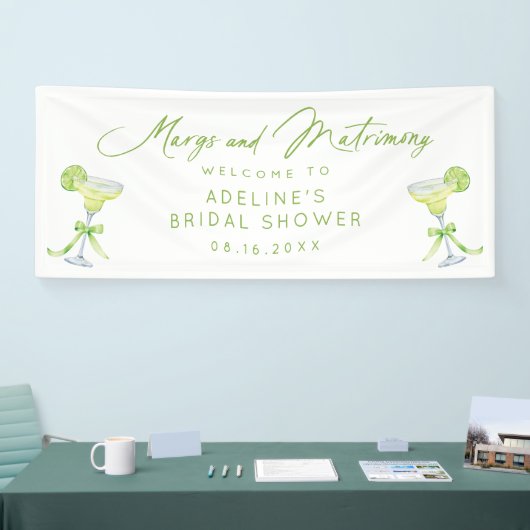 Gepersonaliseerde Margs en Huwelijk Vrijgezellenfe Spandoek (Beurs)