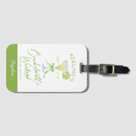 Gepersonaliseerde Margs Huwelijk Bachelorette Week Bagagelabel