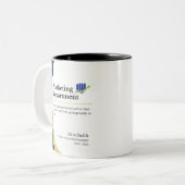 Gepersonaliseerde marketing afdeling Koffie Mok (Voorkant links)