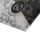 Gepersonaliseerde marmeren snijplank ontwerp uw ei (Hoek)