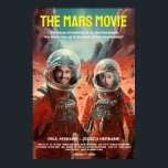 Gepersonaliseerde Mars Avontuur Science Fiction Fi Poster<br><div class="desc">Bereid je voor op een groovy interstellaire reis met ons " Sci-Fi Mars Adventure Movie Poster uit 1960". In dit tijdreizende filmische meesterwerk ben je niet alleen een kijker - je bent de ster! Dit poster is je toegangspoort tot een retro-futuristisch Marsavontuur, en je hebt de teugels van de regisseur...</div>