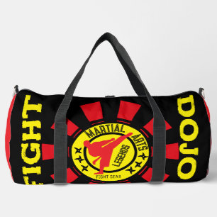 Gepersonaliseerde Martial Arts Gym Duffel Bag Plunjezak