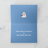 Gepersonaliseerde Martzkin St. Lucia Day Wenskaart Feestdagen Kaart (Binnen)