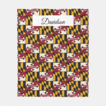 Gepersonaliseerde Maryland vlag