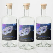 Gepersonaliseerde Masquerade Party Likeurfles Etiket (Flessen)