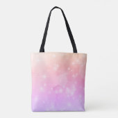 Gepersonaliseerde Massage Therapeut pastel ontwerp Tote Bag (Achterkant)