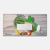 Gepersonaliseerde Master Gardener Groene Duim Tuin Bureaumat (Keyboard & Muis)
