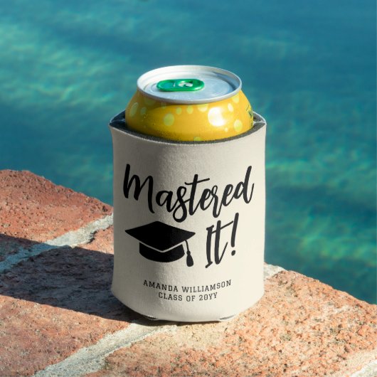 Gepersonaliseerde Masters Degree Afstuderen beheer Blikjeskoeler (Insitu Zwembad)