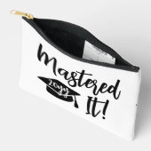 Gepersonaliseerde Masters Degree Afstuderen beheer Etui (Open)