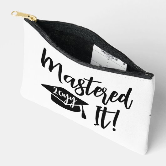 Gepersonaliseerde Masters Degree Afstuderen beheer Etui (Open)