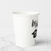 Gepersonaliseerde Masters Degree Afstuderen beheer Papieren Bekers (Rechts)