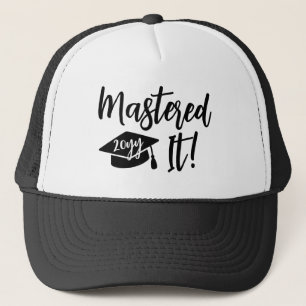 Gepersonaliseerde Masters Degree Afstuderen beheer Trucker Pet