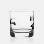 Gepersonaliseerde Masters Degree Afstuderen beheer Whisky Glas (Rechts)