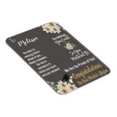 Gepersonaliseerde Master's Degree Afstuderen Magneet (Rechterzijde)